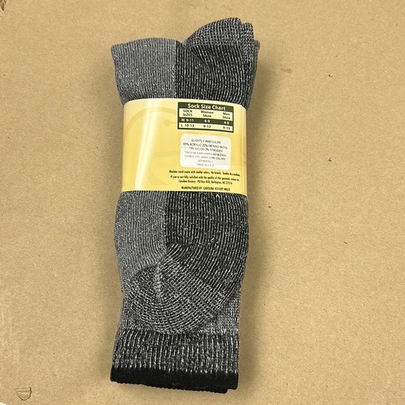 Ducks unlimited extra thick merino wool men socks 2 pairs - Picture 2 of 2